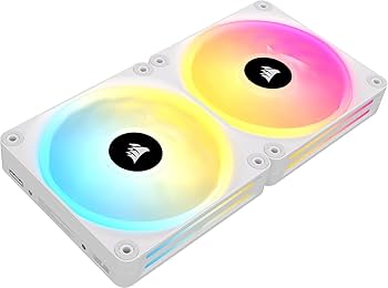 Amazon | CORSAIR iCUE LINK QX140 RGB スターターキット White
